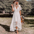Vanesa Effortless Boho Lace Dress for Women Evening Wear Edit