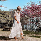 Vanesa Effortless Boho Lace Dress for Women Evening Wear Edit