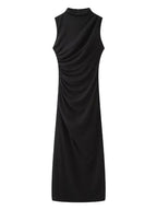 Ophelia Premium Pleated Maxi Dress Evening Wear Edit
