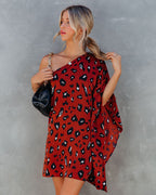 Trade Winds Printed One Shoulder Statement Dress FINAL