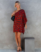 Trade Winds Printed One Shoulder Statement Dress FINAL