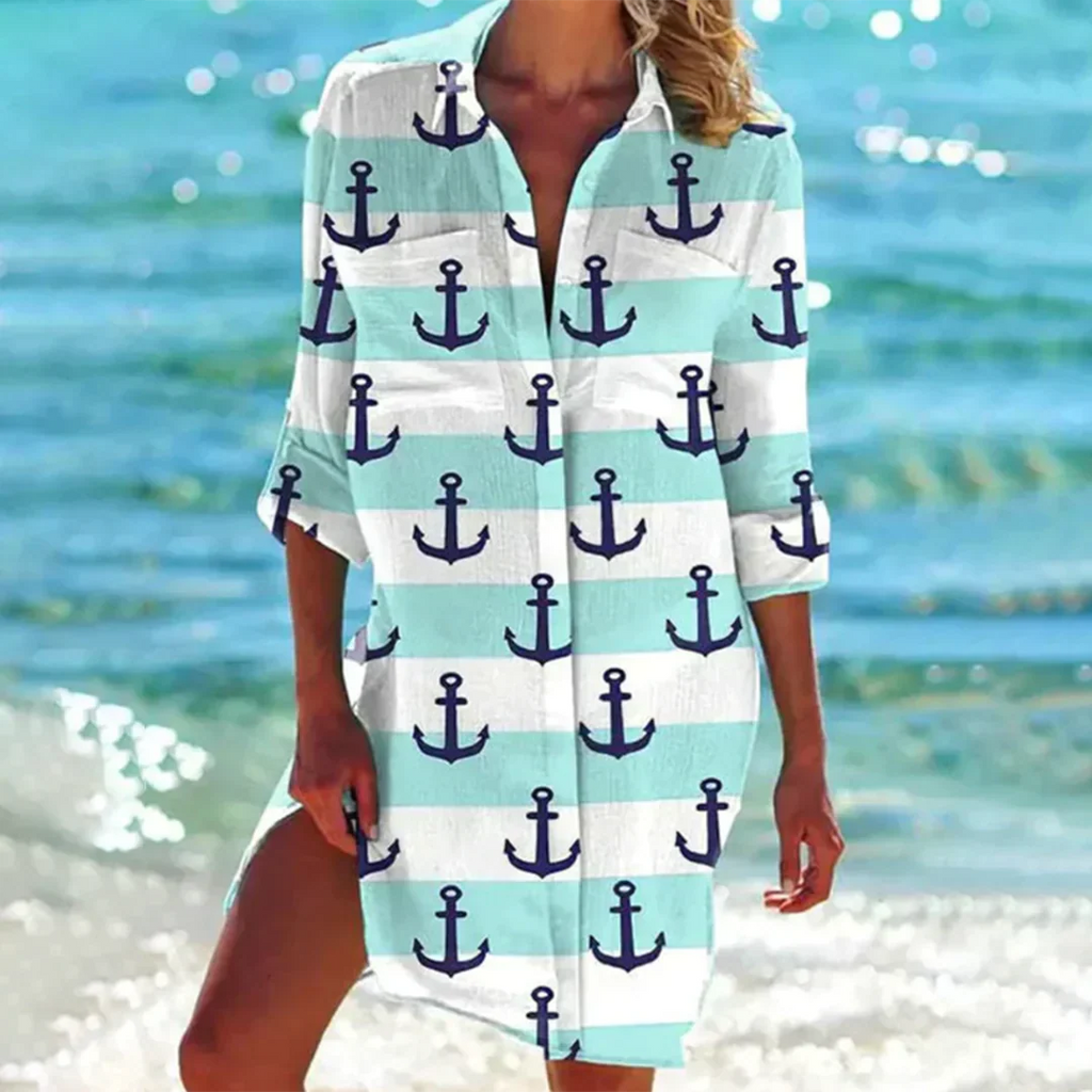 Anita Statement Summer Shirt Dress Occasion Edit