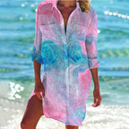 Isabel Premium Summery Shirt Dress Designer Edit