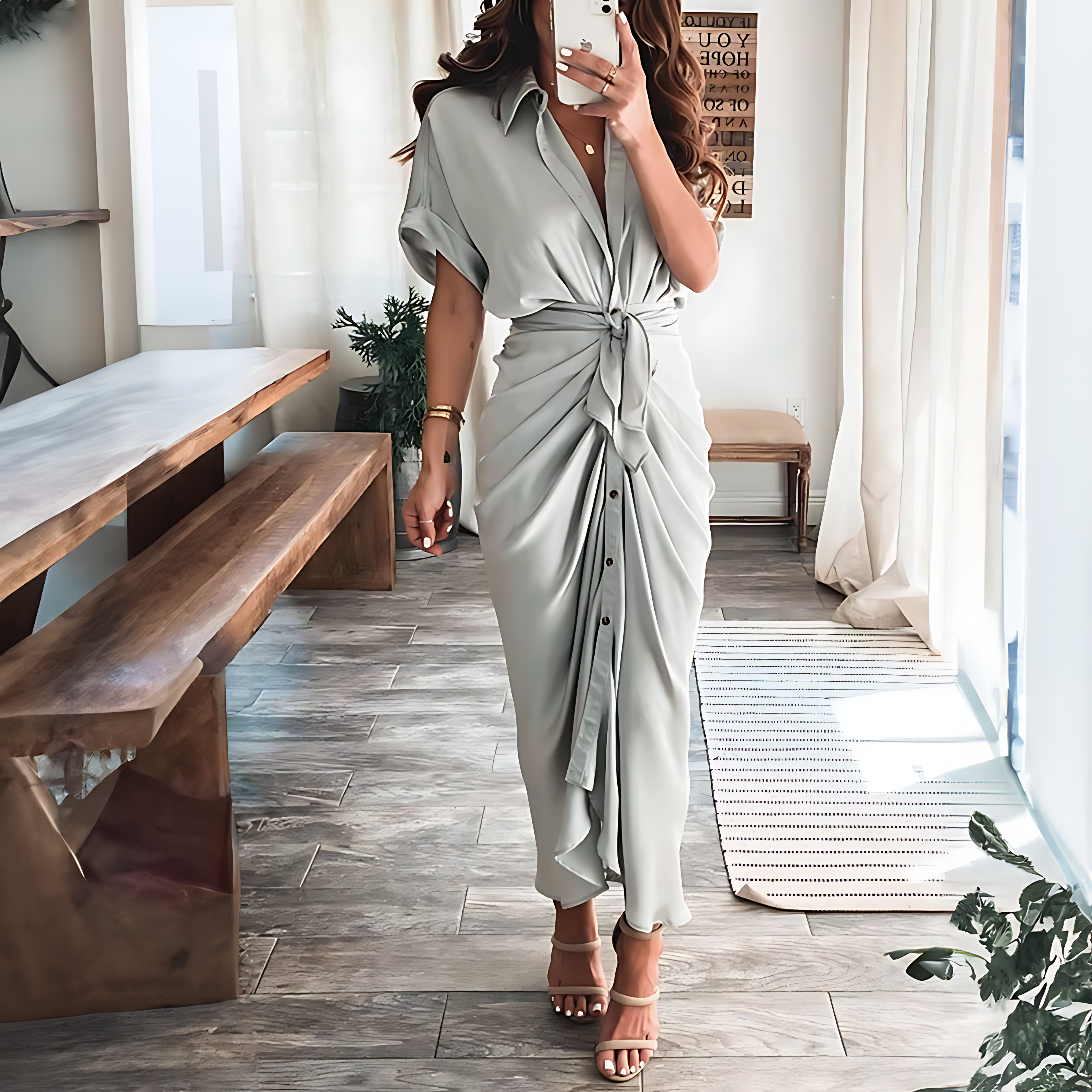 Lucila Aesthetic Dress Evening Wear Edit