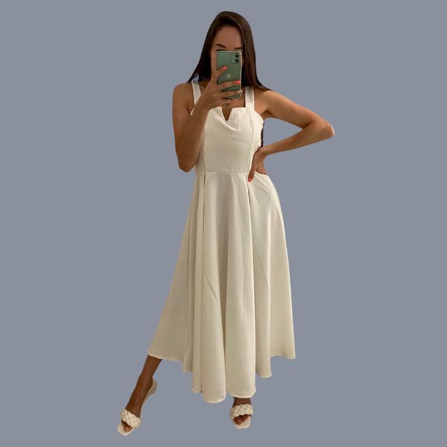 Amatista Boutique Yellow Sleeveless Cocktail Dress Evening Wear Edit