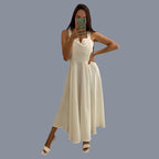 Amatista Boutique Yellow Sleeveless Cocktail Dress Evening Wear Edit