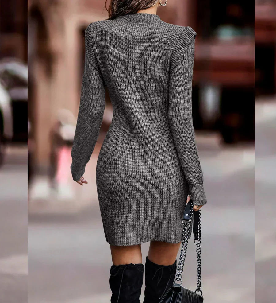 Ángela Minimalist Knitted Dress Designer Edit