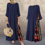 Natividad Chic Cotton and Linen Summer Dress Designer Edit