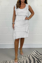 Reina Effortless Sleeveless Chiffon Dress Boutique Collection