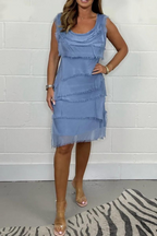 Reina Effortless Sleeveless Chiffon Dress Boutique Collection