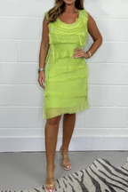 Reina Effortless Sleeveless Chiffon Dress Boutique Collection