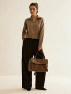 Utility Large Capacity Flap Shoulder Bag