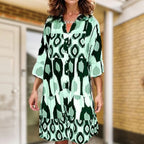 Rita Timeless Beautiful Printed Dress Premium Wardrobe Essential