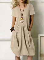 Estela Timeless Knee Length Dress Designer Edit