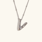 Airy Letter - Gold Initial Necklace