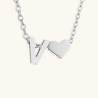 Heartfelt Initial - Gold Letter Necklace