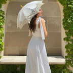Genoveva Statement Midi Summer Dress with Daisy Print Boutique Collection