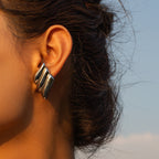 Vera Winged Gold Earrings