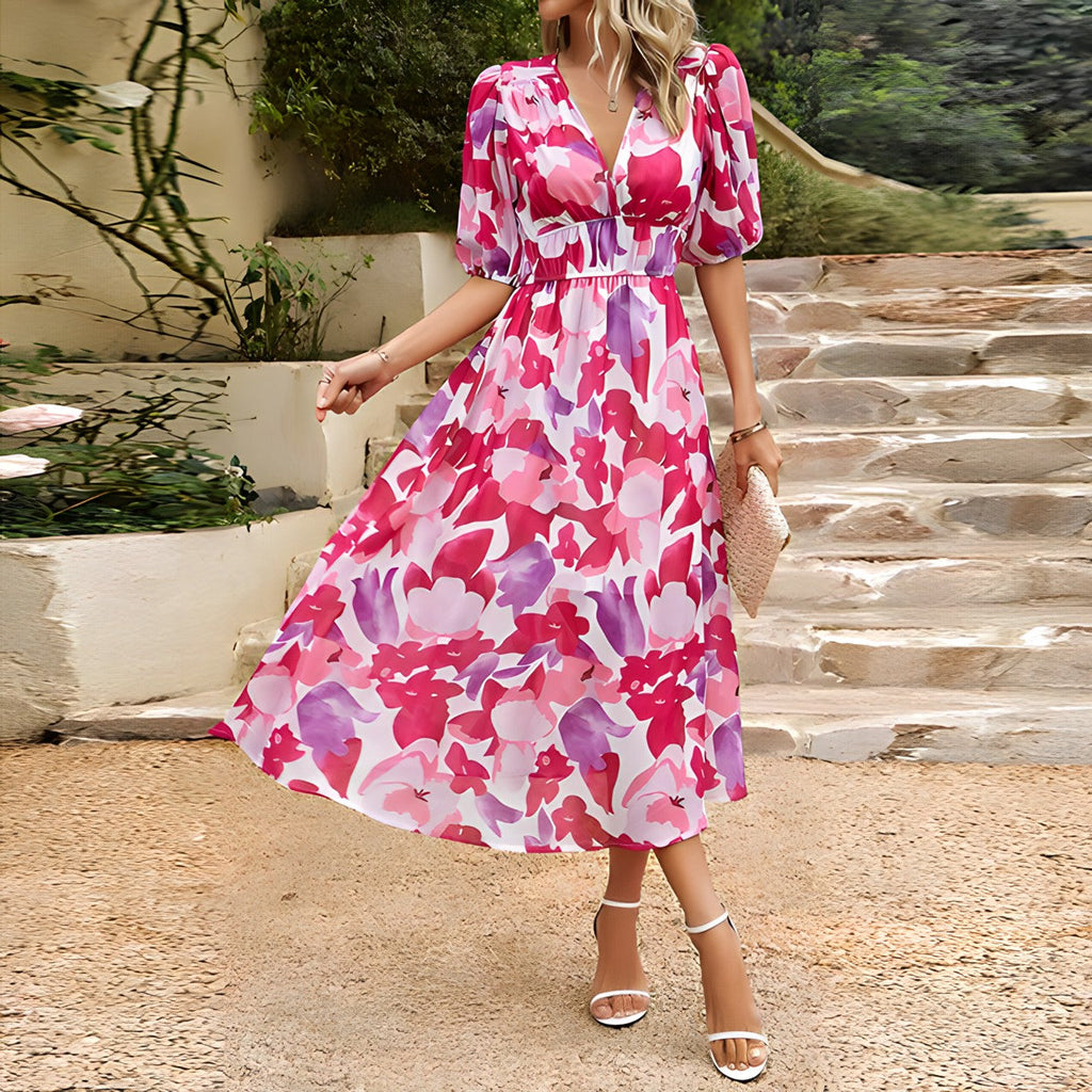 Karina Tailored and Elegant Summer Dress for Women Sophisticated Look