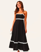 Clara Premium In Contrast, a Long Capri Dress Wardrobe Essential