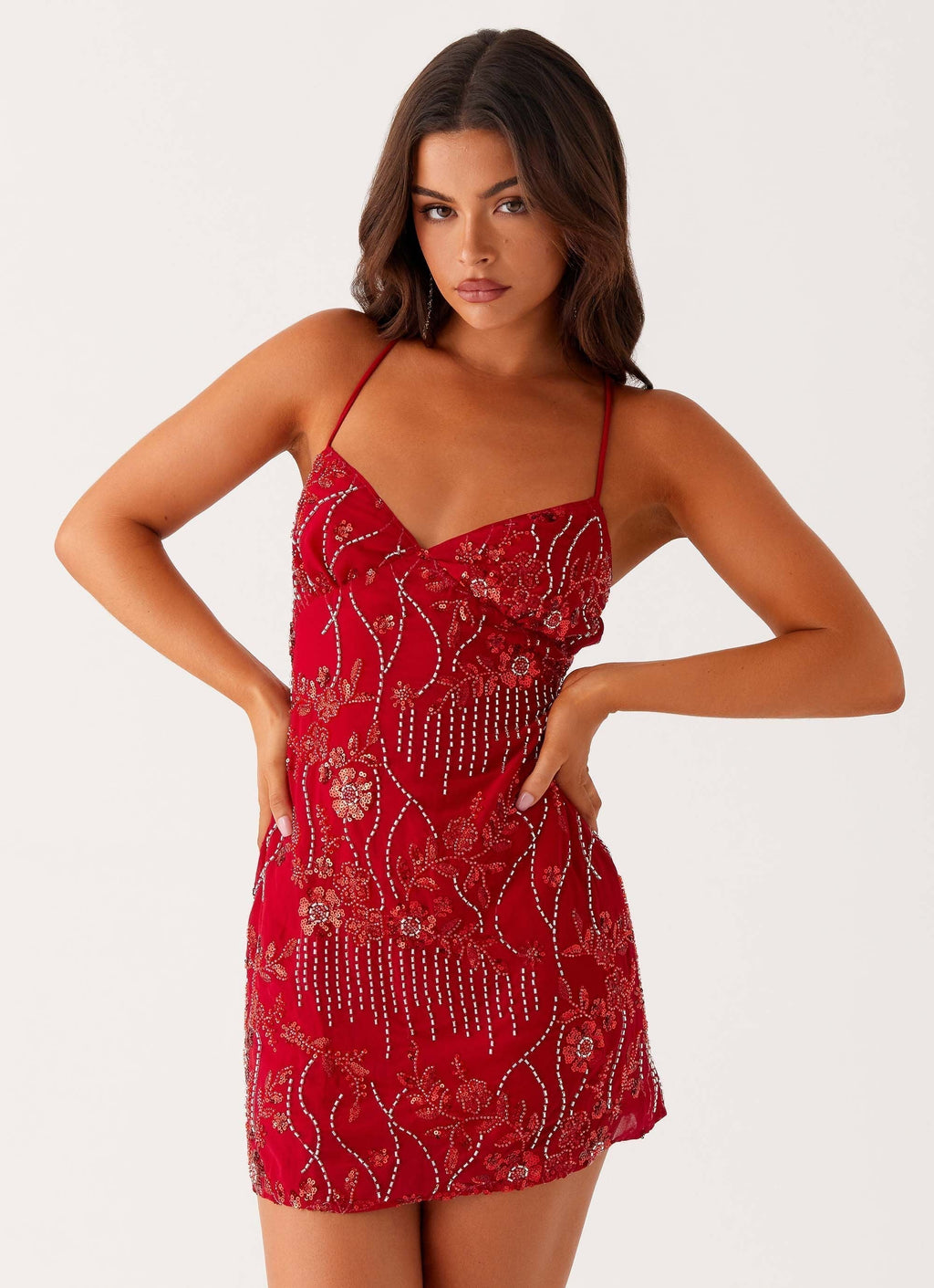 Astrella Sequin Mini Dress