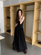 Vintage Corset Maxi Dress