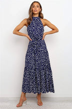 Enrica Premium Polka Dot Dress Evening Wear Edit