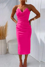 Dania Minimalist Sky Blue Cocktail Dress Designer Edit