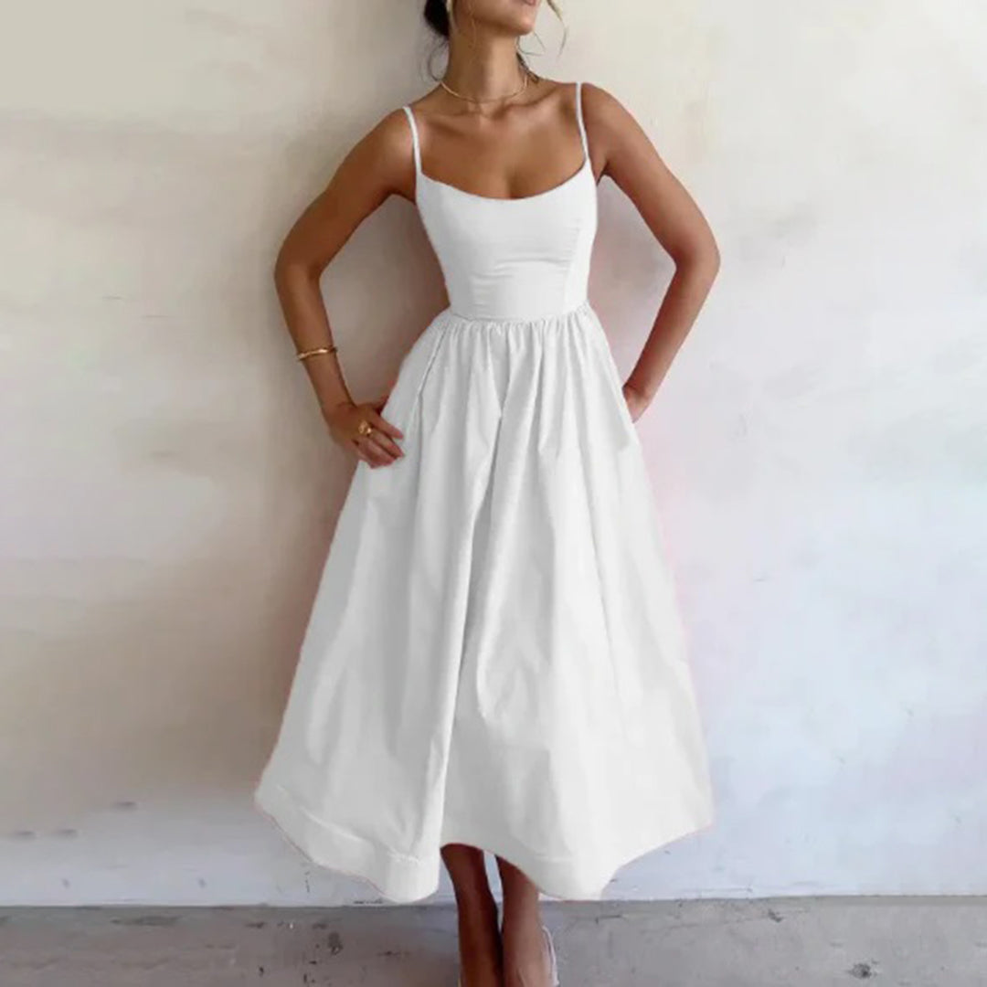 Iliana Elegant Maxi Dress for Women Day to Night Outfit