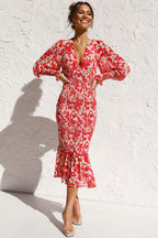 Rosario Minimalist High End Summer Dress Evening Wear Edit