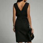 Delfina Exclusive Midi Dress Elevated Occasion Wear