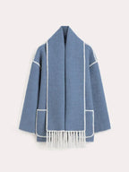 Fashion Singlebreasted Casual Round Long Warm Autumn High Coat