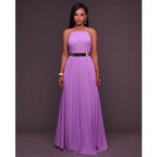 DressBetty - Women Plus Size Party Strap Fashion Bahemian Beach Chiffon Backless Dress