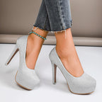 Casual Plus Size Platform Luxury Wedding Party High Heel