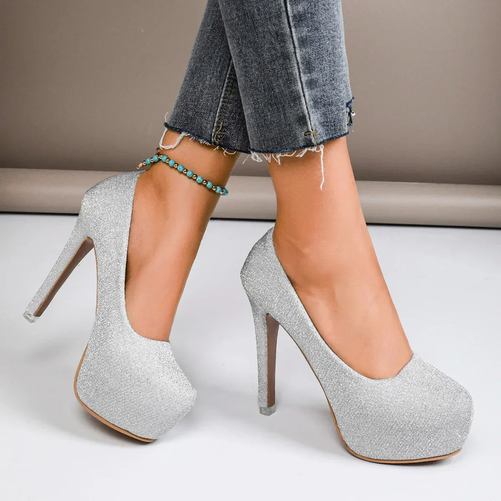 Casual Plus Size Platform Luxury Wedding Party High Heel