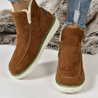 Cozy Casual Fashionable Warm SlipOn Stylish Comfort Snow Boot