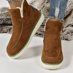 Cozy Casual Fashionable Warm SlipOn Stylish Comfort Snow Boot