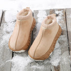 Knitted ColdProof Warm NonSlip ThickSoled Snow Boot