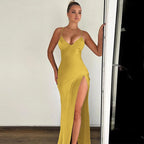 Autumn/Winter Puss Vneck Halter Evening Bodycon Streetwear Midi Dresses