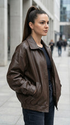 Women's Leather Jacket – Locomotive-InspiRed Style