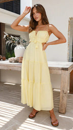 Brenda Statement Mididress Elevated Occasion Wear