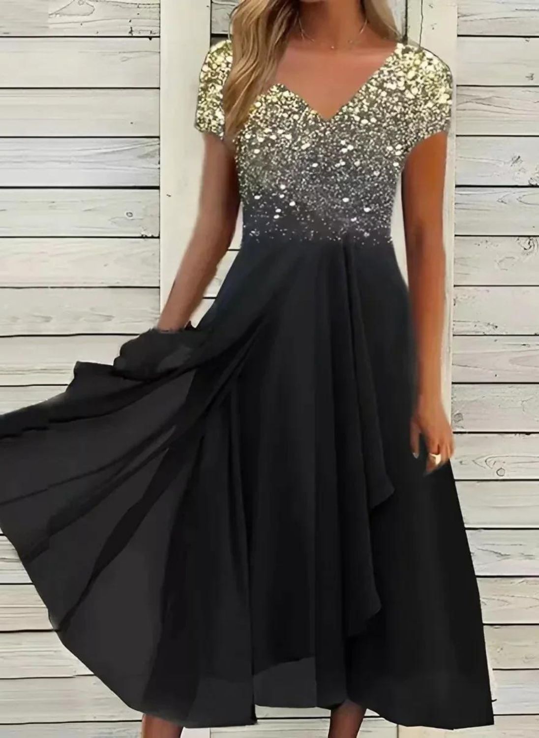 Rubí Elevated Women's Chiffon Party Dress Occasion Wear