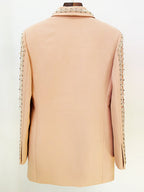 NAUTA Pearls Beaded Blazer Dress
