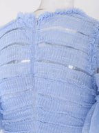 LANTE Ruffle Dress in Arctic Blue