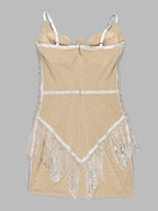 CECILIE Tassel Mini Dress