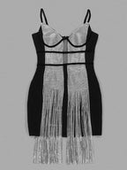 MEZY Tassel Mini Dress