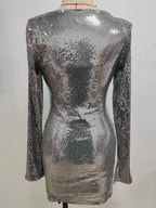 ETALE Sequins Mini Dress
