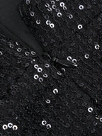 NIKA Sequin Mini Dress in Black