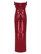 ANUCHA Sequins Maxi Dress 