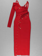 BROOME Maxi Dress in Red